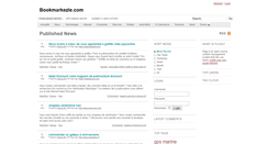 Desktop Screenshot of bookmarkezle.com